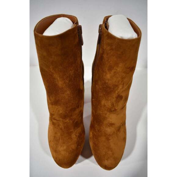 Christian Louboutin Movida Booty 130 Brown Foxy Platform Block Heel Boot 36.5 - Picture 8 of 12